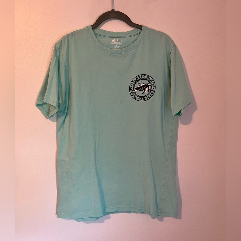 Teal Myrtle Beach Tee